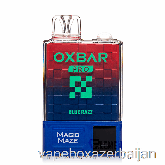 Vape Smoke OXBAR Magic Maze Pro 10000 Disposable Blue Razz
